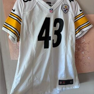 NFL Steelers White On Field Jersey